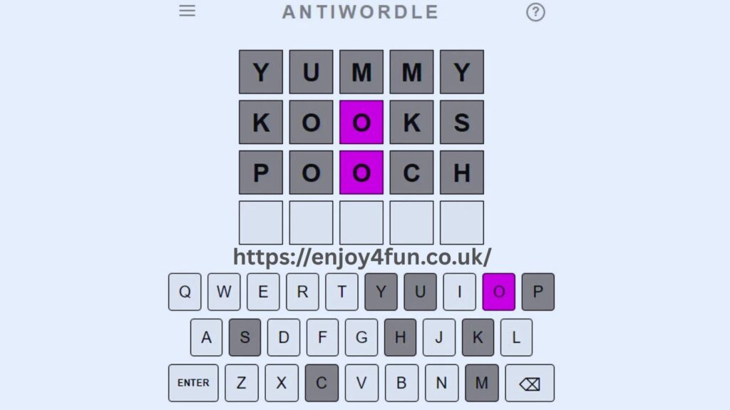 Antiwordle